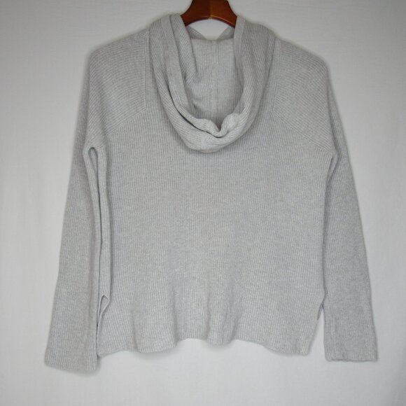 Athleta REST DAY Gray Hoodie Knit Sweater Women's XXS XXSmall - Picture 8 of 9